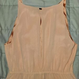 H&M Women’s Pink Sleeveless Round Neck Tank Dress Size 12